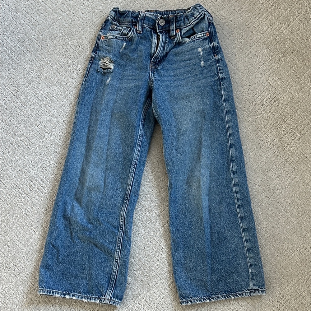 GAP Kids Blue Distressed Jeans